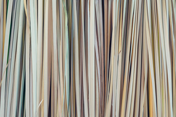 Papyrus sedge build to a backdrop for decoration in country styl