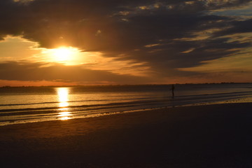 Bunche Beach Preserve Sunset