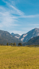 Obraz premium Smartphone HD Wallpaper of beautiful alpine view near Leogang - Tyrol - Austria