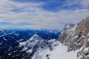 View from Dachstein Glacier, Austria