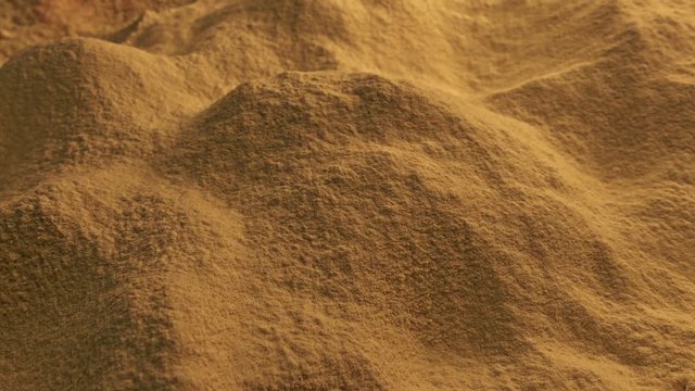 Moving Over Spice Powder