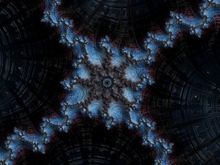 Fractal a never-ending pattern. Abstract Computer generated Fractal design. Fractals are infinitely complex patterns that are self-similar across different scales. Great for cell phone wall paper.