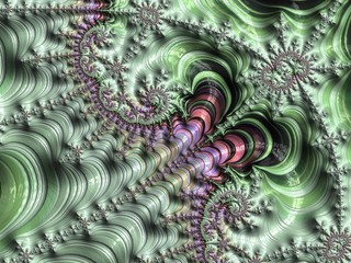 Fractal a never-ending pattern. Abstract Computer generated Fractal design. Fractals are infinitely complex patterns that are self-similar across different scales. Great for cell phone wall paper.