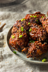 Homemade Spicy Korean Chicken Wings