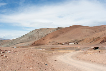 The Tolbo lake area in Mongolia