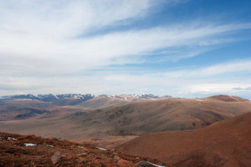 The Tolbo lake area in Mongolia