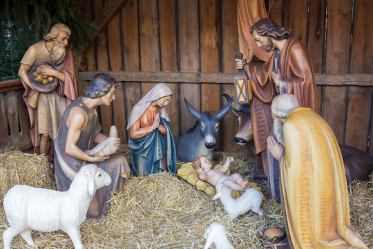 Full Size nativity scene