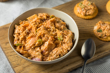Homemade Spicy Cajun Salmon Dip