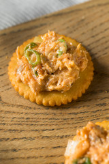 Homemade Spicy Cajun Salmon Dip