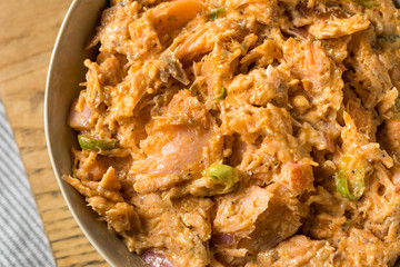 Homemade Spicy Cajun Salmon Dip