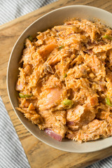 Homemade Spicy Cajun Salmon Dip