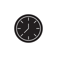 Clock icon. Signs and symbols icon can be used for web, logo, mobile app, UI, UX