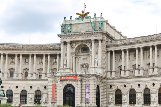 Neue Burg Wing in Hofburg Palace, Vienna, Austria