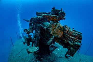 Ship wreck sunken in Koh Tao Thailand name 