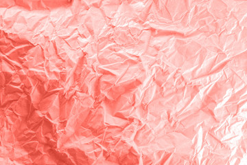 Trend photography on the theme of the actual colors for this season - a shade of orange.  A white crumpled paper texture.