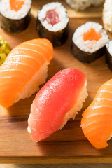 Homemade Huge Sushi Platter