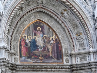 Catedral de Santa María de la Flor,en Florencia,obra de Filippo Brunelleschi.