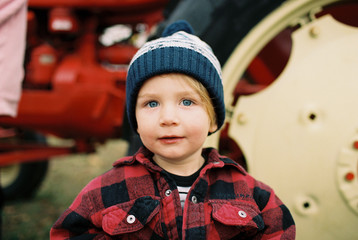 Christmas Tree Farm Film Scans with Oregon Kid