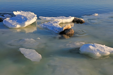 sea ice natural scenery
