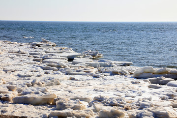 sea ice natural scenery