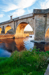 Fototapeta premium Uzun bridge in Uzunkopru, Edirne, Turkey