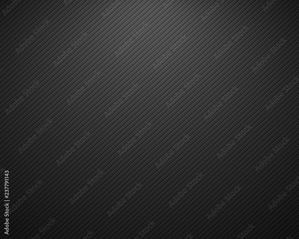 Poster Dark horizontal background with diagonal stripes. Vector background with lighting.