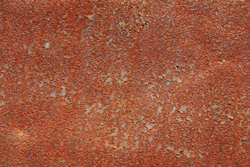 Oxidized rusty iron background