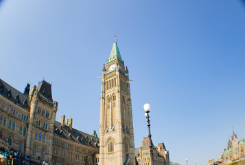 Fototapeta premium Ottawa canada parliament building