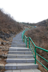 Obraz premium rock steps in a scenic spot