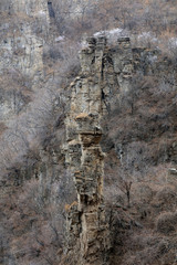 Mountain scenery in Western China