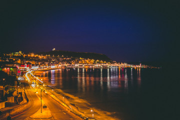 night time scene 