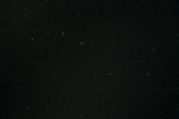 Night Starry Sky With Glowing Stars. Night Starry Sky Background