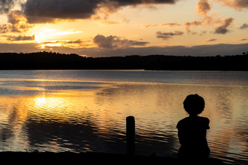 Sunset in Sapetinga, Bahia, Brazil