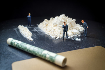 Businessmen Doing Cocaine