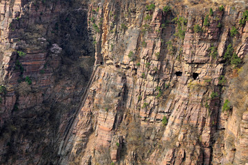 Kunshan hang wall highway, Lingchuan county, Shanxi province, China