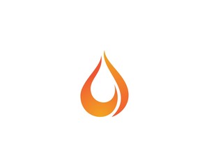 Fire flame Logo Template