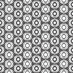 Vector modern geometric seamless pattern. Set of black and white seamless backgrounds.
