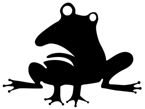 Odd Frog Stencil