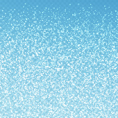 Magic stars Christmas background. Subtle flying sn