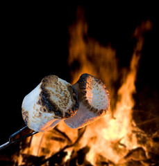 Campfire treat cooking