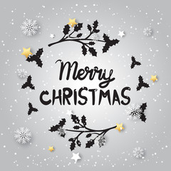 Fototapeta premium Hand drawn signs lettering 2019 for Happy New Year greetings cards,banners.Vector illustration
