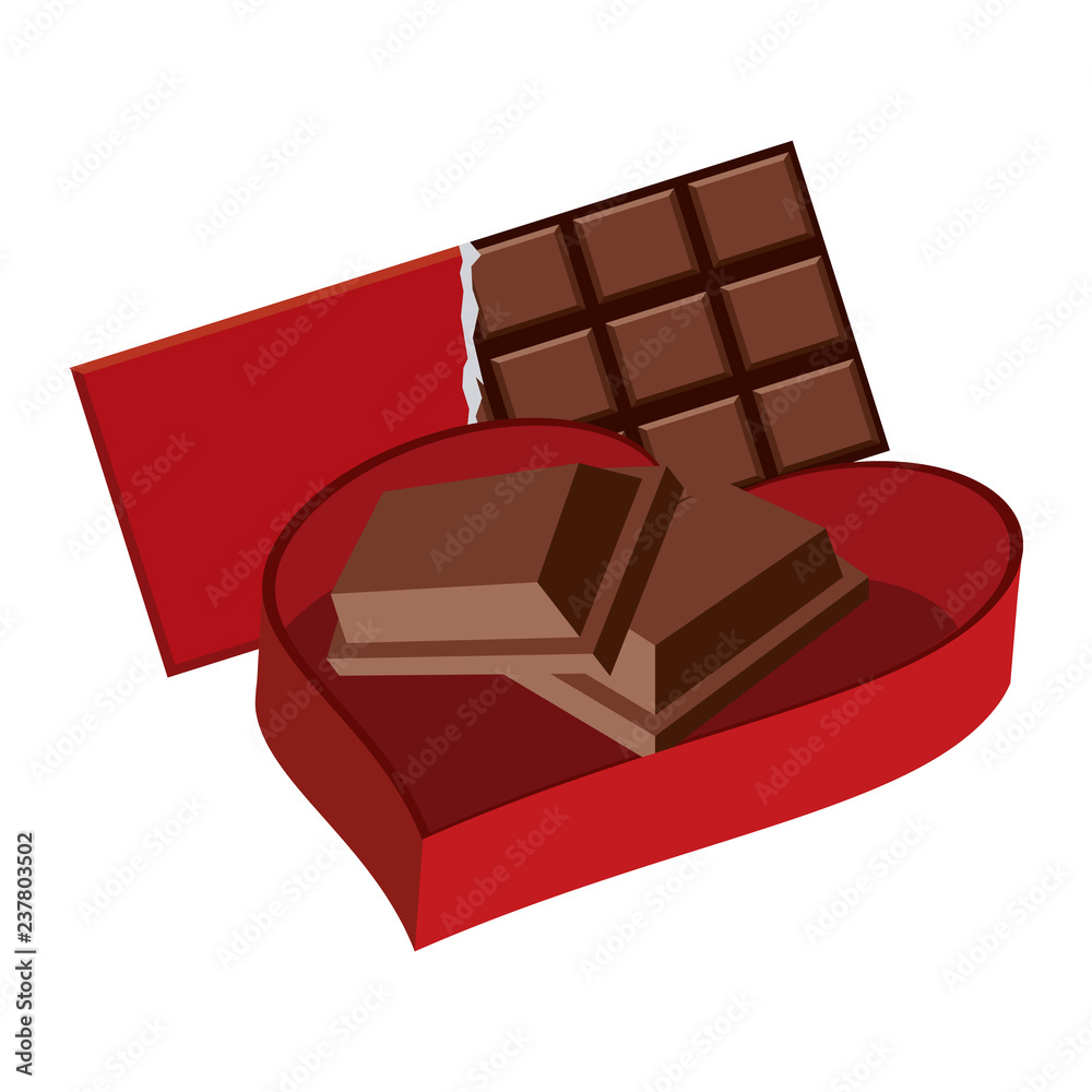 Sticker Set of chocolates