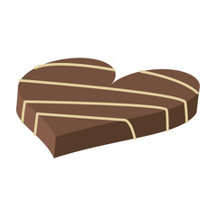 Delicious chocolate sweet