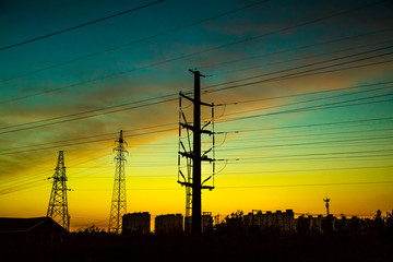 Electric power tower