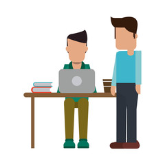 Working with computer avatar