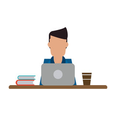 Working with computer avatar