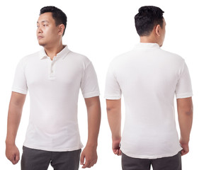 Polo Shirt Template Mock Up