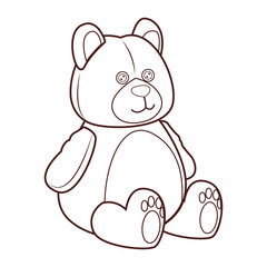 Teddy bear cartoon