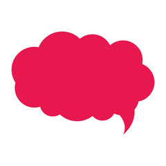 dialog boxes in comic isolated icon