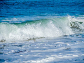 Fototapeta premium Waves of surf stormy Atlantic near Safi